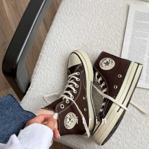 کتونی قهوه ای کانورز